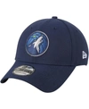 Nike New Era Men's Minnesota Timberwolves Team Classic 39thirty Flex Cap In Navy
