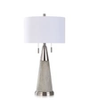 STYLECRAFT ROUND TAPERED MOLDED TABLE LAMP
