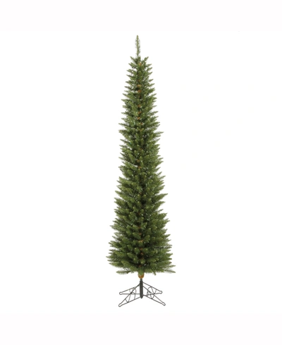 Vickerman 6.5 Ft Durham Pole Pine Artificial Christmas Tree Unlit