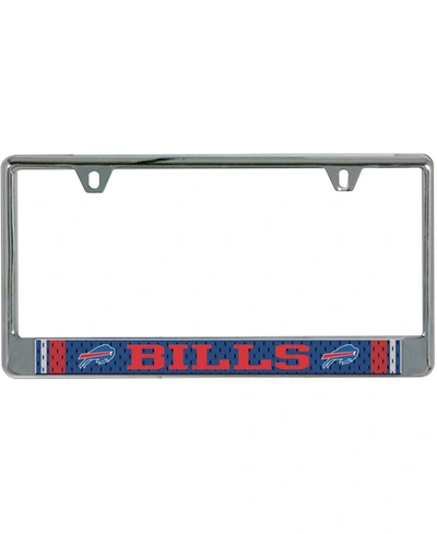 Stockdale Multi Buffalo Bills Jersey Bottom Only Metal Acrylic Cut License Plate Frame