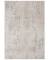 Km Home Alloy 2' 6" X 4' Area Rug In Ivory