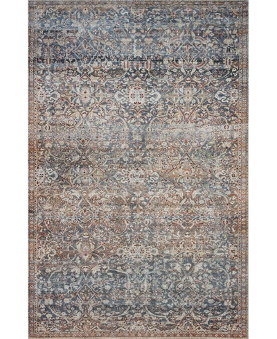 Chris Loves Julia Jules Jul-06 7'6" X 9'6" Area Rug In Denim