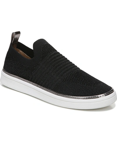 Lifestride Shoes Navigate Slip-on Sneaker In Black/pewter Fabric
