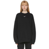 Nike Black Oversized Sportswear Essential Sweatshirt