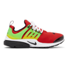 Nike Men's Air Presto Casual Sneakers From Finish Line In University Red/black/tour Yellow