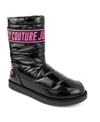 Juicy Couture Quilted Faux Fur Lined Winter Boot In Black