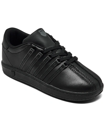 K-swiss Toddler Kids Classic Vn Casual Sneakers From Finish Line In Black