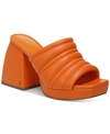 Circus By Sam Edelman Marlie Chunky Platform Sandals In Vibrant Orange