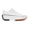 Converse Chuck Taylor® All Star® Run Star Hike Low Top Platform Sneaker In Weiss