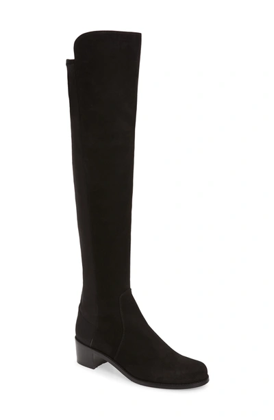 Stuart Weitzman City Boot In Schwarz