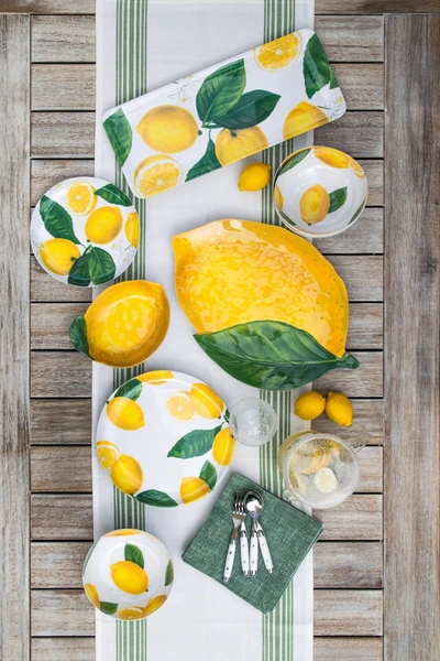 Tarhong Lemon Fresh Appetizer Tray In Multicolor