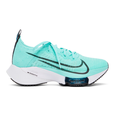 Nike Air Zoom Tempo Next% Women's Road Running Shoes In Hyper Turquoise,chlorine Blue,white,black