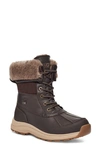 Ugg Adirondack Iii Waterproof Bootie In Stout Leather