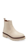 Caslonr Miller Water Resistant Chelsea Boot In Ivory Birch