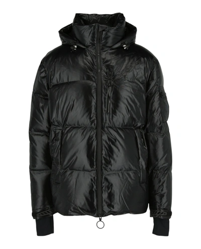 Off-white Ski Puffer Jacket In Black/black