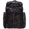 EMPORIO ARMANI EMPORIO ARMANI CAMOUFLAGE PRINTED DRAWSTRING BACKPACK