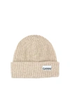 GANNI RIBBED BEANIE