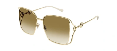 GUCCI GG1020S 004 OVERSIZED SQUARE SUNGLASSES