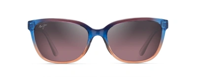 Maui Jim Honi Mj Rs758-13a Cateye Polarized Sunglasses In Pink