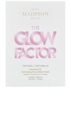 DIANA MADISON BEAUTY THE GLOW FACTOR FACE MASK 5 PACK,DMAD-WU3
