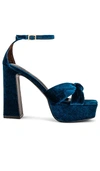 House Of Harlow 1960 X Revolve Jin Platform In Teal