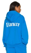 7 Days Active Vintage Cotton Hoodie In Blue