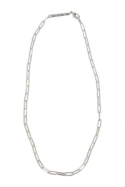 Federica Tosi Lace Karen Chain Necklace In 로듐