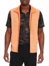 Robert Graham Klose Performance Vest In Orange