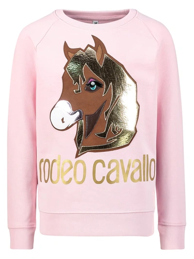 Nil&mon; Kids Sweatshirt For Girls In Pink