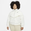 Nike Sportswear Icon Clash Women's Fleece Jacket In Sail,sail,rattan,black