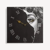 Fornasetti Wall Clock Tema E Variazioni N.145 In White/black