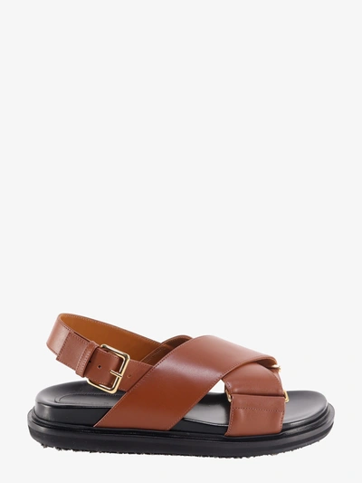 Marni Sandals In Brown