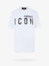 Dsquared2 Renny Fit Cotton T-shirt - Atterley In White