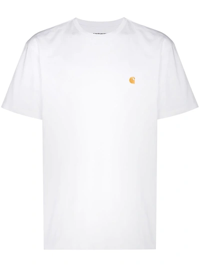 CARHARTT CHASE LOGO刺绣T恤