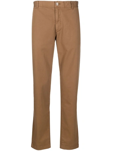 Woolrich Straight-leg Chino Trousers In Nude