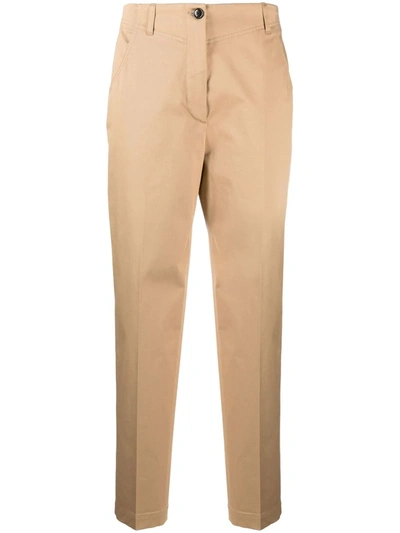 Woolrich Tapered-leg Chinos In Nude