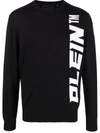 Philipp Plein Logo-print Sweatshirt In Schwarz
