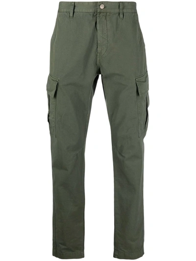 Philipp Plein Cargo-pocket Trousers In Grün