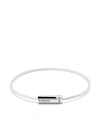Le Gramme 7g Polished Sterling Silver Cable Bracelet In Silber
