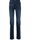 Paige Transcend Lennox Slim Fit Jeans In Milton In Blue