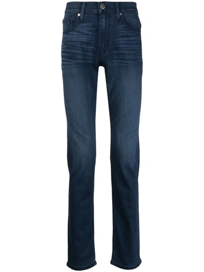 Paige Transcend Lennox Slim Fit Jeans In Milton In Blue
