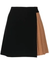 ALICE AND OLIVIA PLEATED A-LINE SKIRT