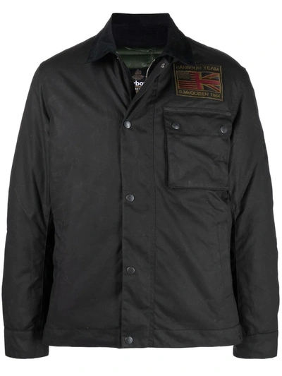 BARBOUR WAX-EFFECT FIELD JACKET