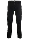 Dsquared2 Logo Patch Denim Jeans - Atterley In Schwarz