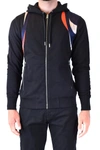 Alexander Mcqueen Men's Black Cotton Sweatshirt In Black