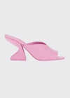 Ferragamo Pink F-heel Heeled Sandals In Flamingo