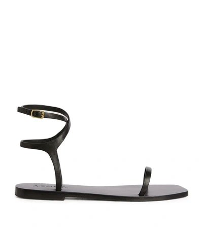 A.emery Leather Vivienne Sandals In Black