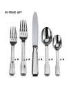 Ricci Silversmith 20-piece Art Deco Flatware Set