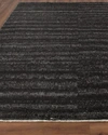 Exquisite Rugs Vincent Hand-knotted Rug, 10' X 14' In Charcoal/brown