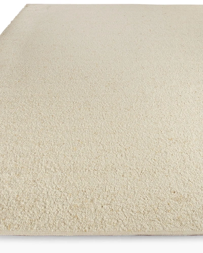Exquisite Rugs Maya Handmade Wool Rug, 9' X 12' In Ivory